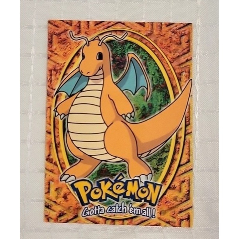 1999 Black Topps - Dragonite - Pokemon Card - E12 Of 12 - Label #149
